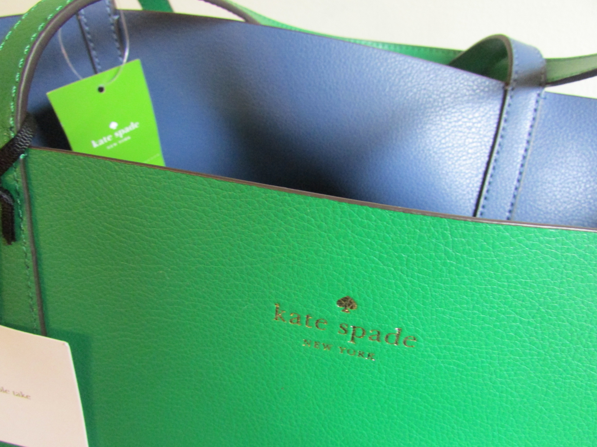 North Branch Land Trust | Item Preview: Kate Spade Tote Kelly Green & Navy